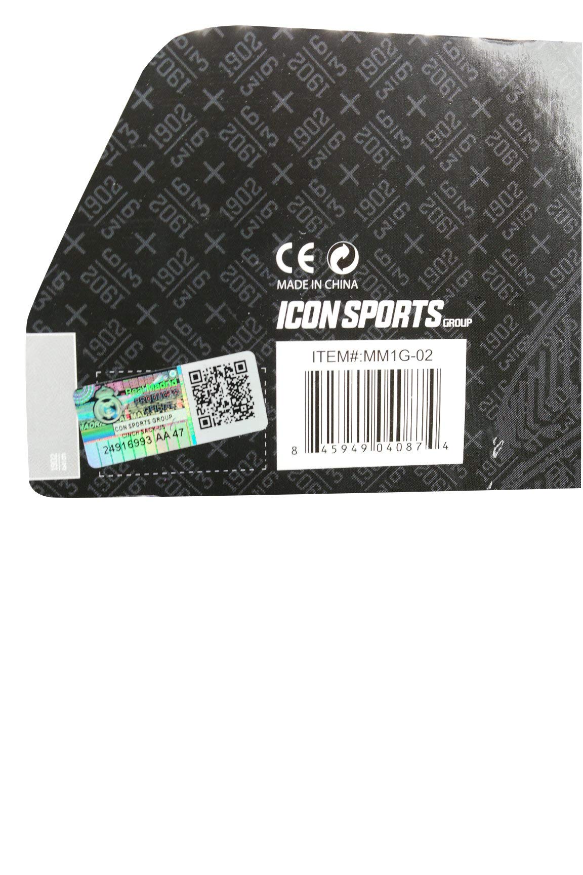Icon Sports Replacement For Real Madrid Officially Licensed Soccer Cinch Bag C1-2
