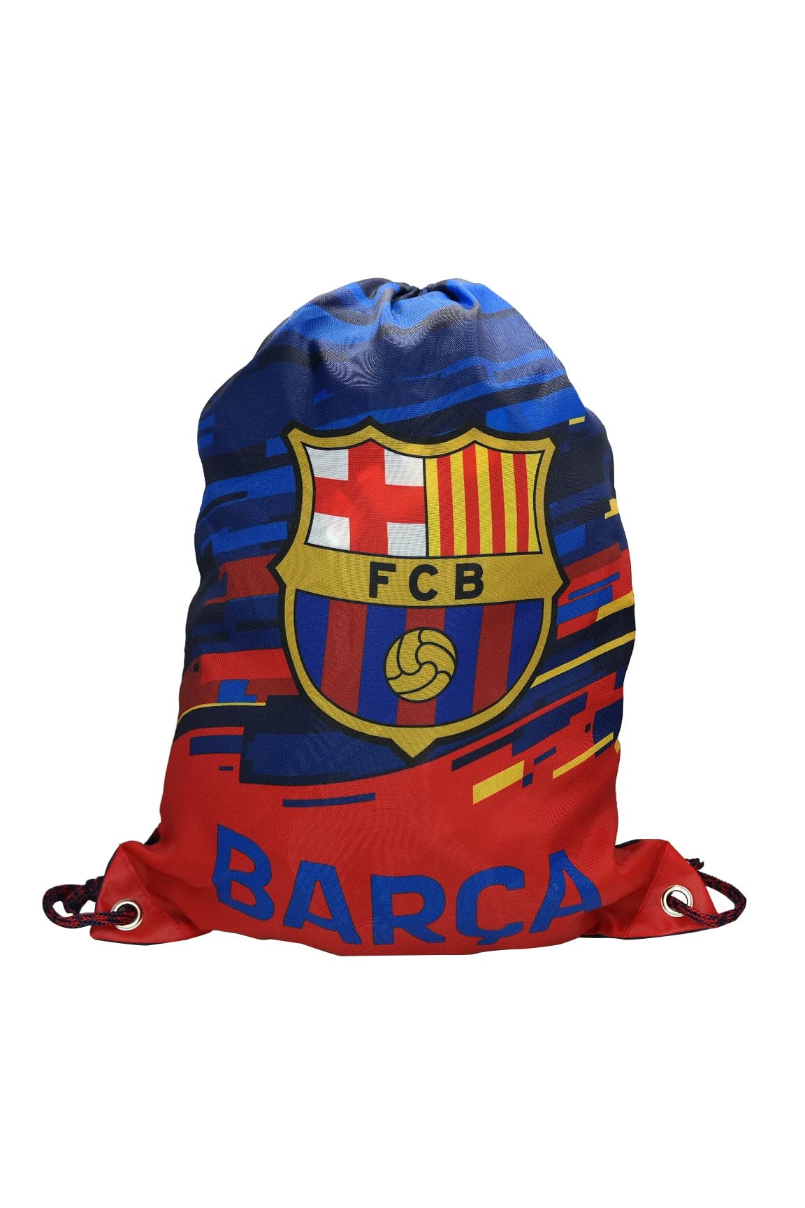Icon Sports Replacement For FC Barcelona Official Drawstring Gym Soccer Cinch Bag 08