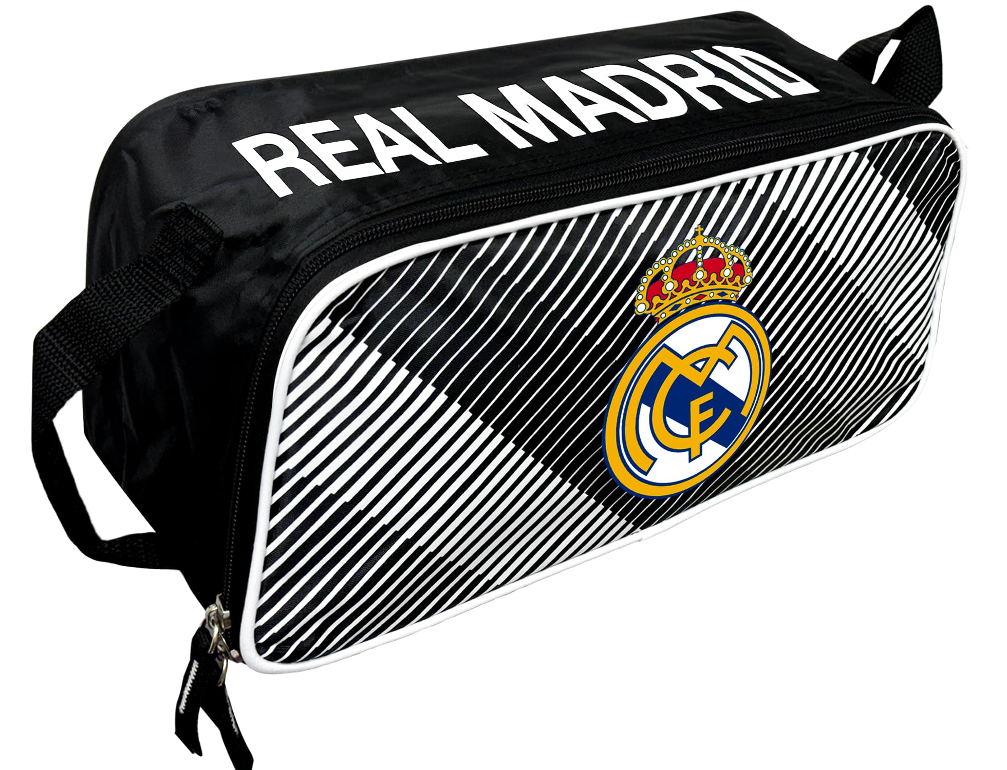 Real Madrid Shoe Bag, Soccer Cleats Storage Bag, Licensed Real Madrid Shoe Carrying Bag