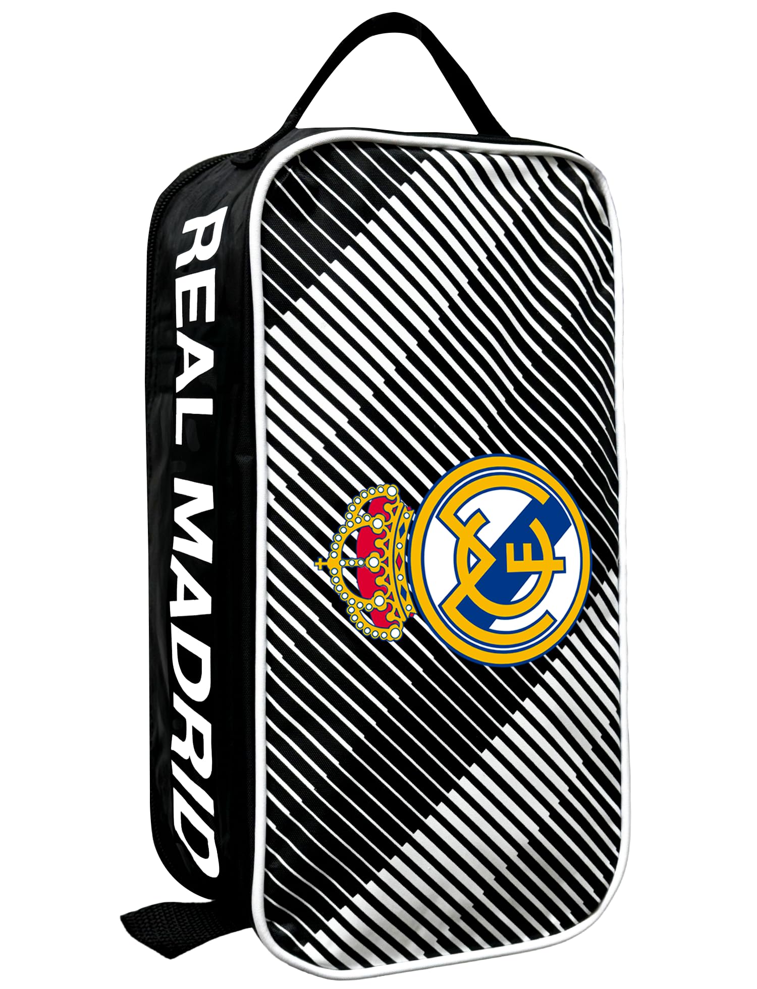 Real Madrid Shoe Bag, Soccer Cleats Storage Bag, Licensed Real Madrid Shoe Carrying Bag