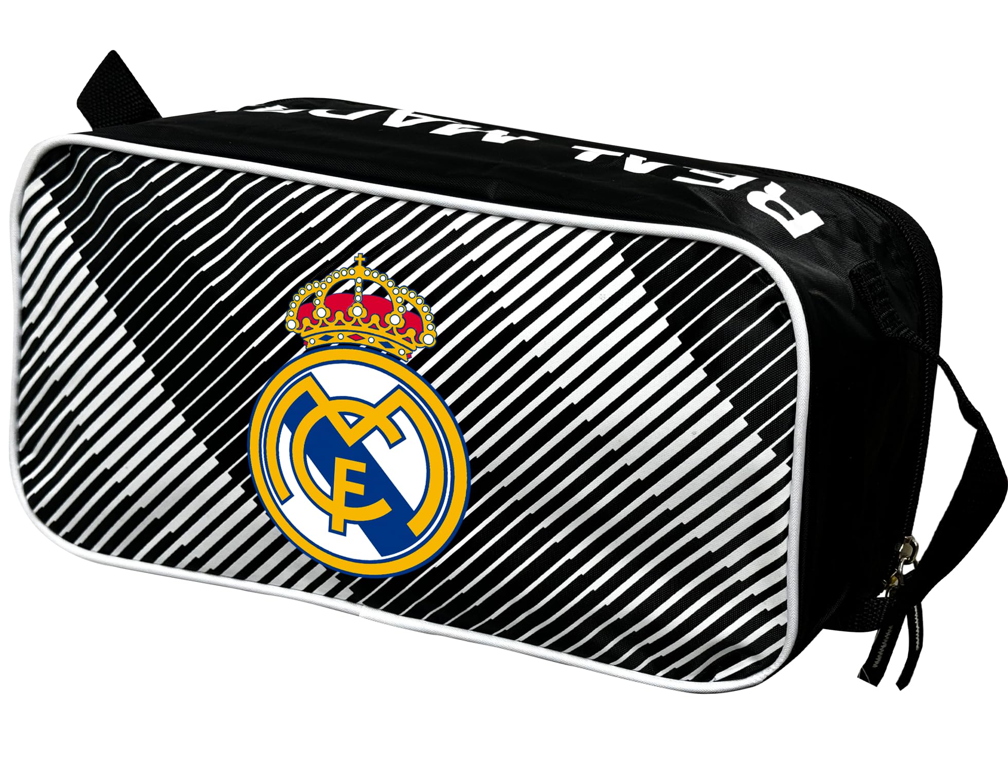 Real Madrid Shoe Bag, Soccer Cleats Storage Bag, Licensed Real Madrid Shoe Carrying Bag