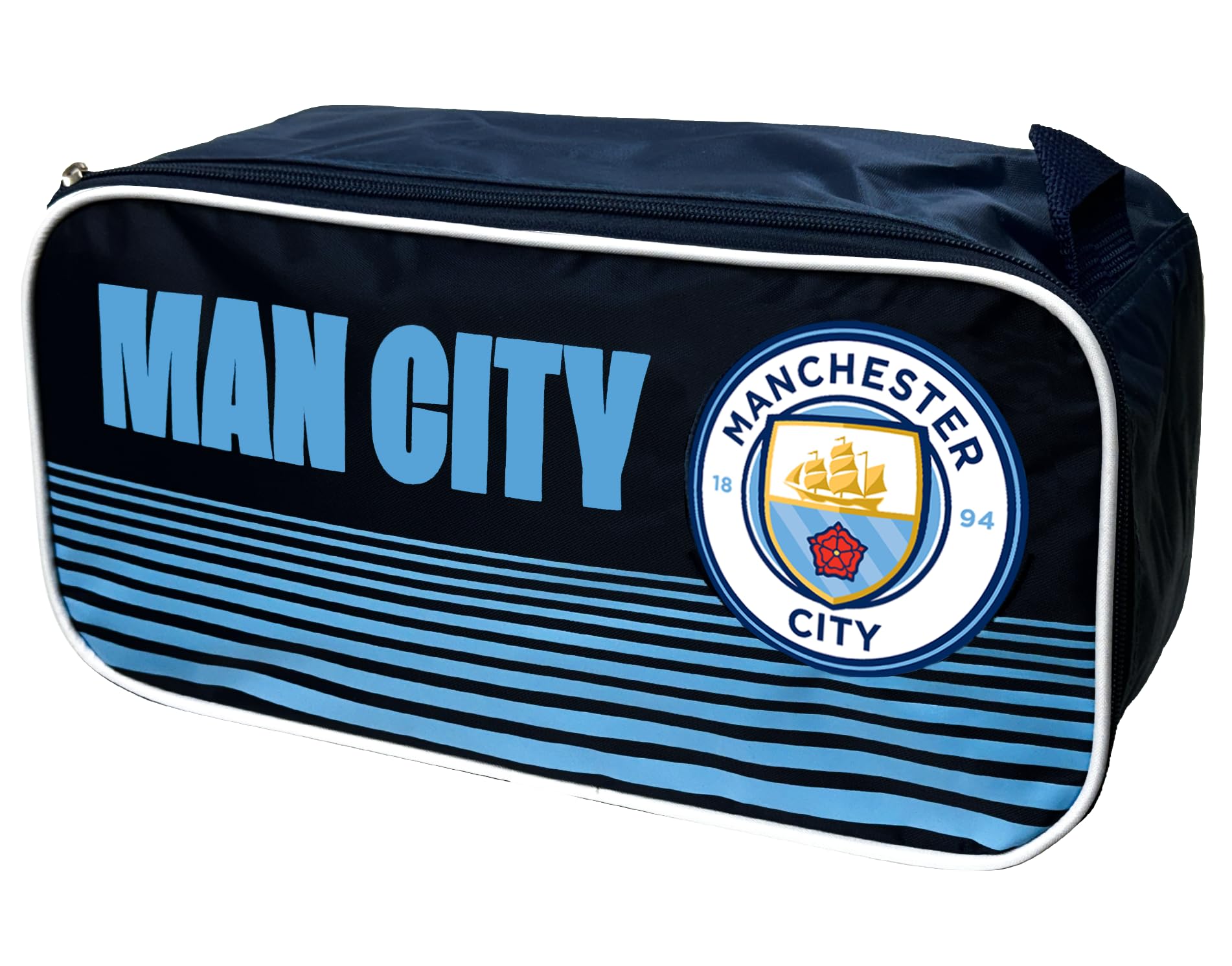 Manchester City Shoe Bag, Soccer Cleats Storage Bag, Licensed Man City Shoe Carrying Bag