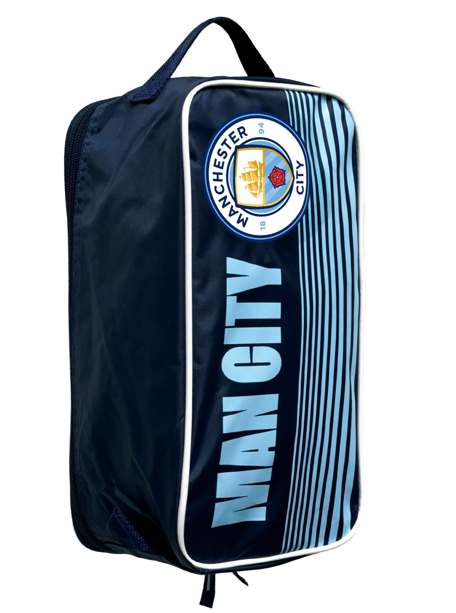 Manchester City Shoe Bag, Soccer Cleats Storage Bag, Licensed Man City Shoe Carrying Bag 3 Manchester City Shoe Bag, Soccer Cleats Storage Bag, Licensed Man City Shoe Carrying Bag