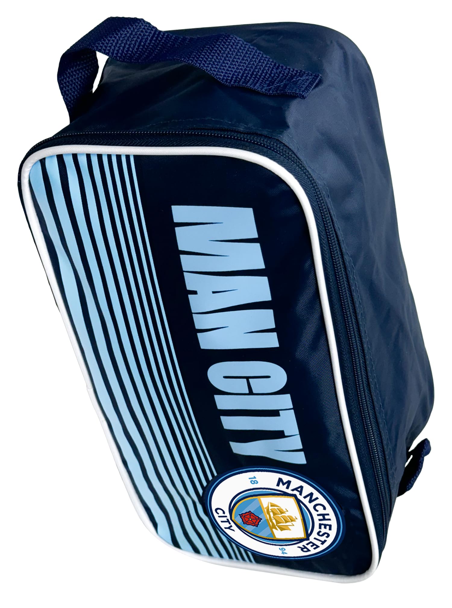 Manchester City Shoe Bag, Soccer Cleats Storage Bag, Licensed Man City Shoe Carrying Bag 5 Manchester City Shoe Bag, Soccer Cleats Storage Bag, Licensed Man City Shoe Carrying Bag