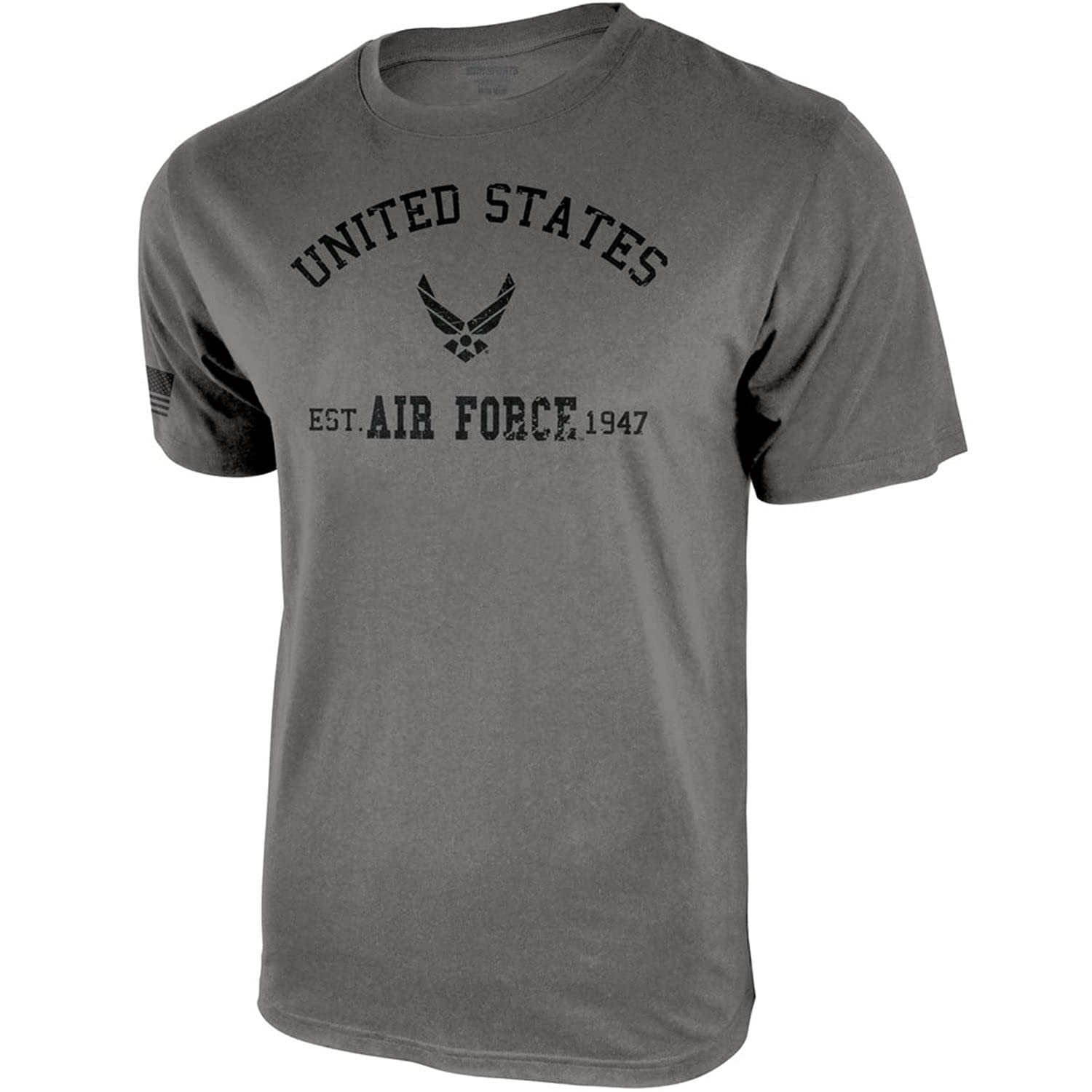 Icon Sports Mens U.S Air Force Graphic Print Logo Short Sleeve Cotton T-Shirt