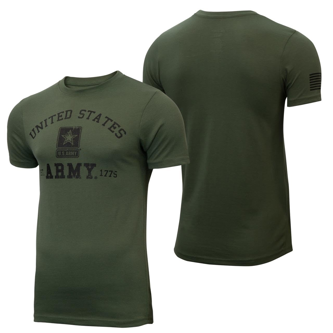 Icon Sports Mens U.S. Army Graphic Logo Short Sleeve Cotton T-Shirt