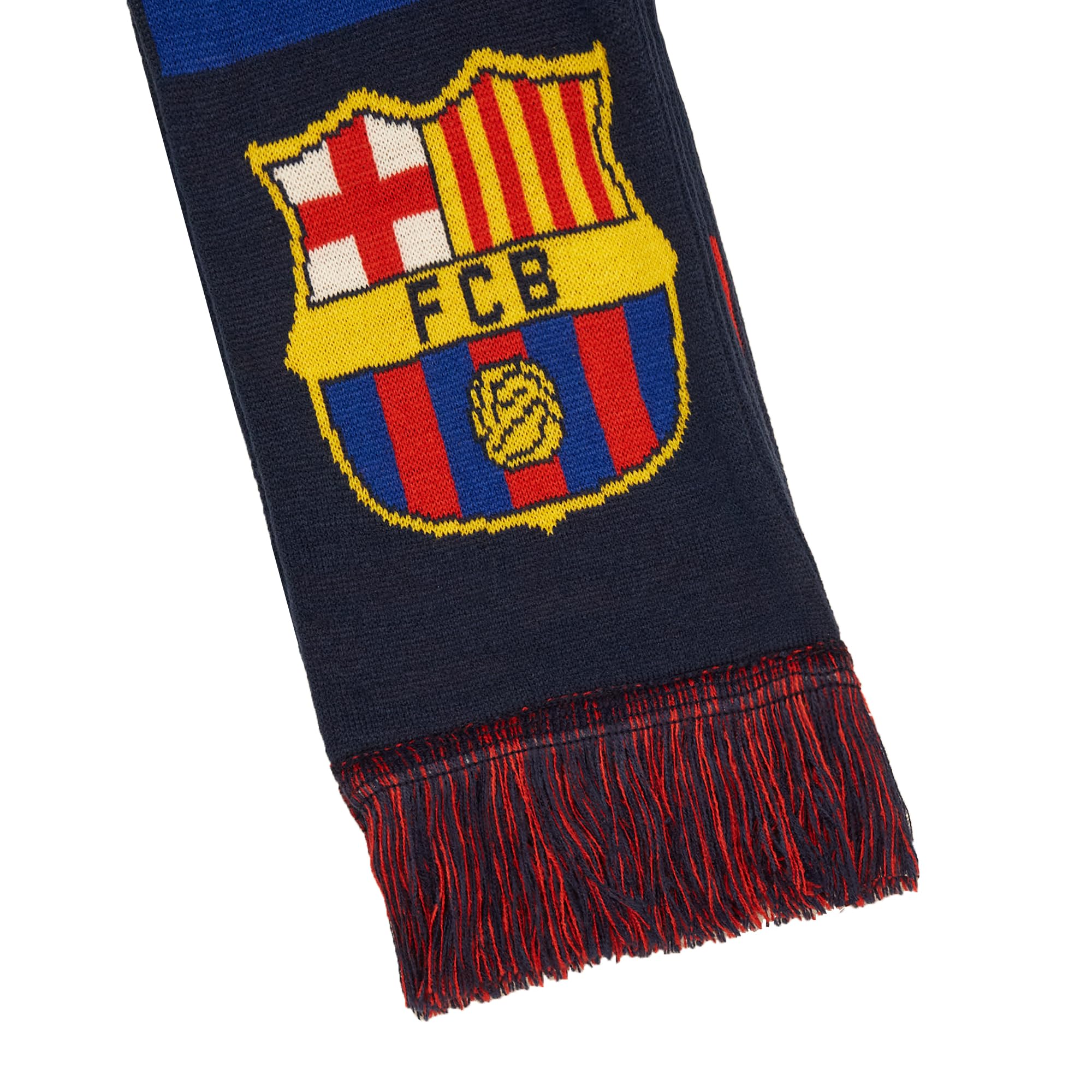 Icon Sports Officially Licensed FC Barcelona Soccer Scarf - Unisex Adult