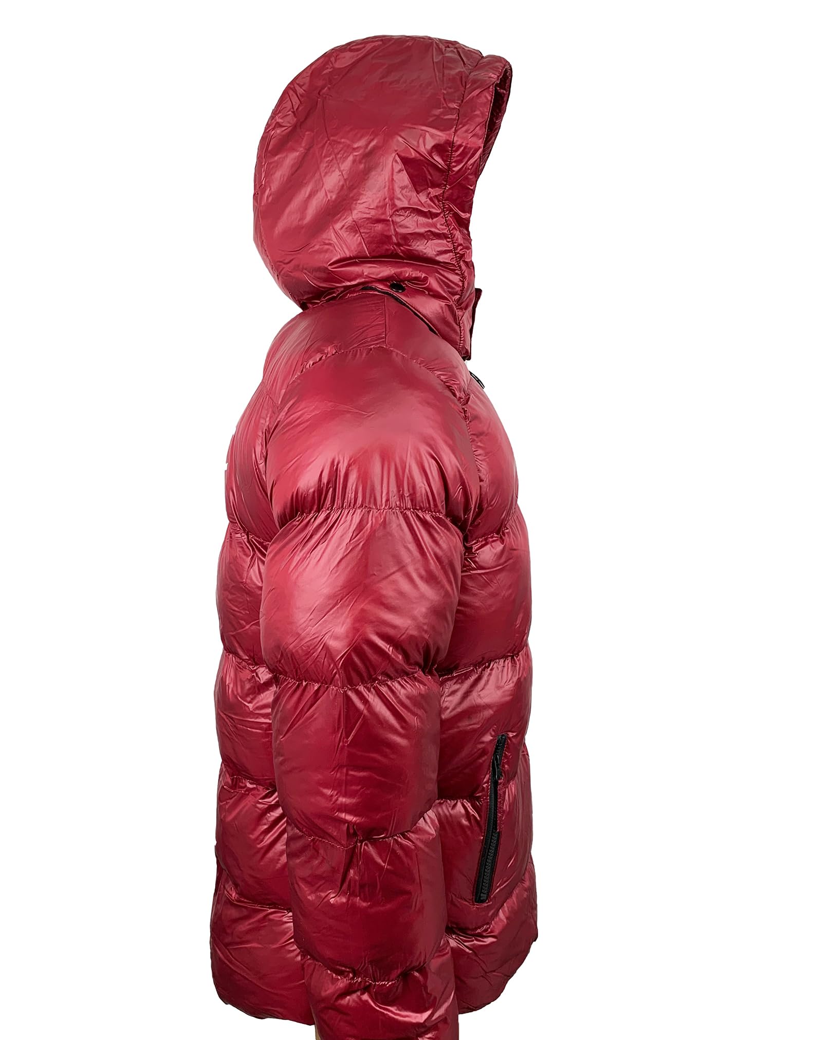 Icon Sports Liverpool Winter Jacket, With Removable Hood, Liverpool Hooded Puffer Jacket