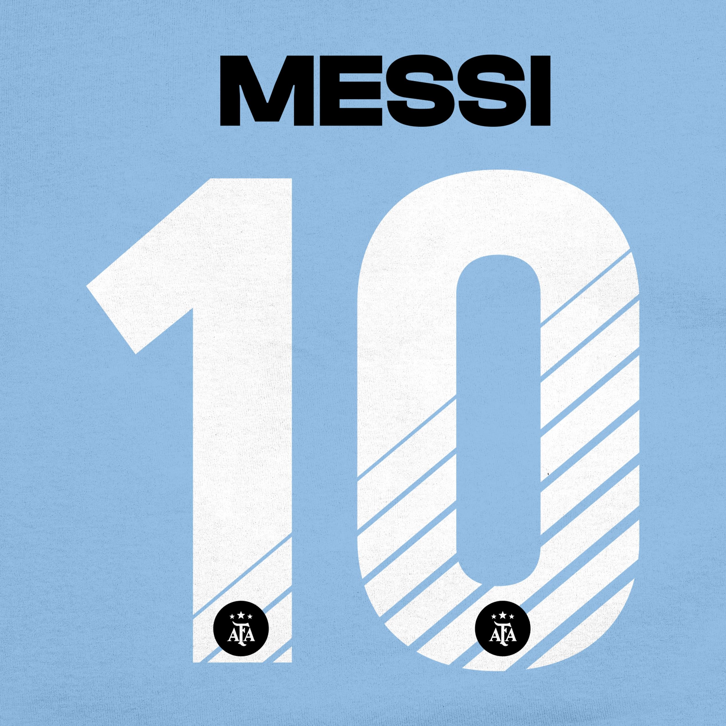 Icon Sports Officially Licensed Argentine Football Association Soccer Cotton T-Shirt - Unisex Adult
