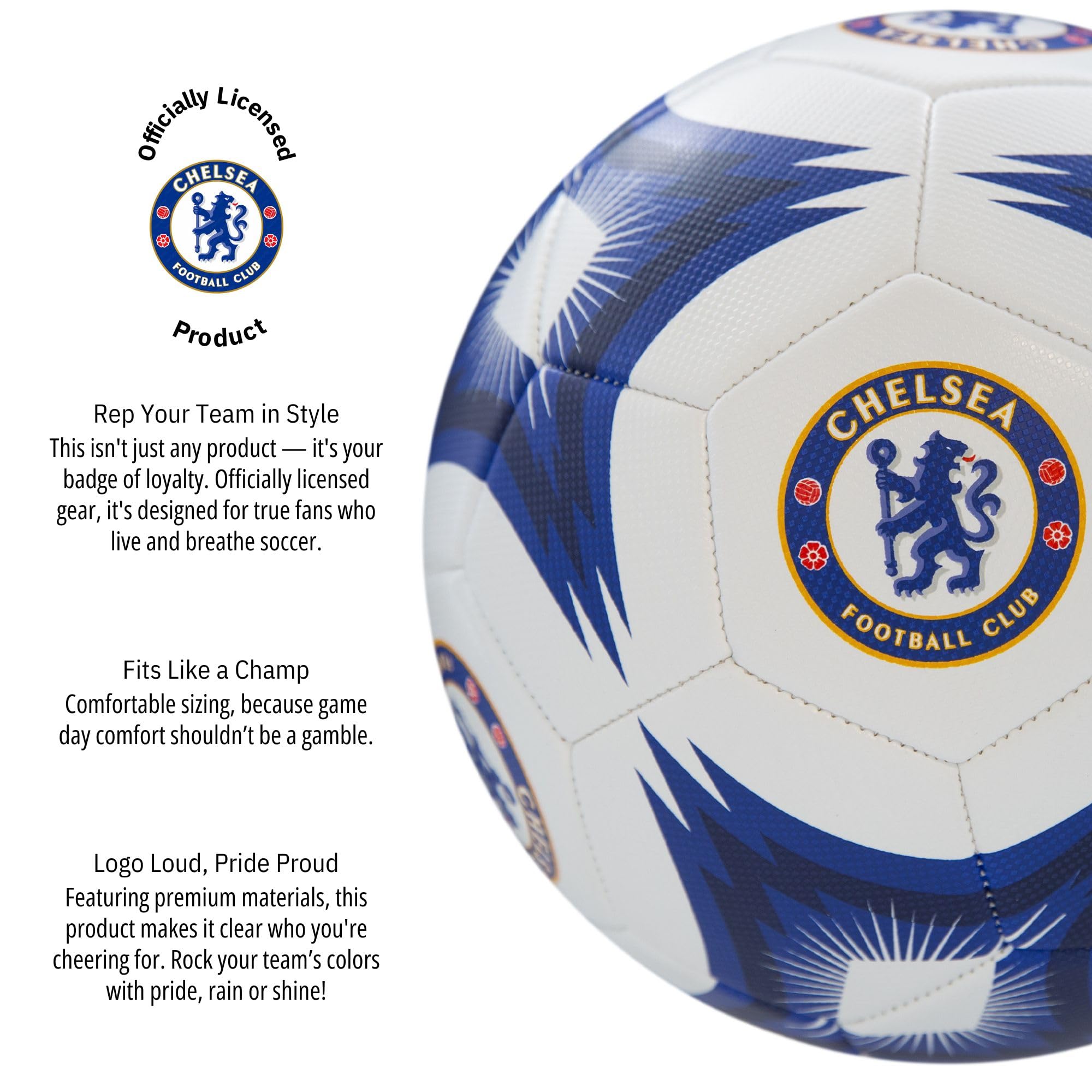 Icon Sports Official Chelsea FC Soccer Ball