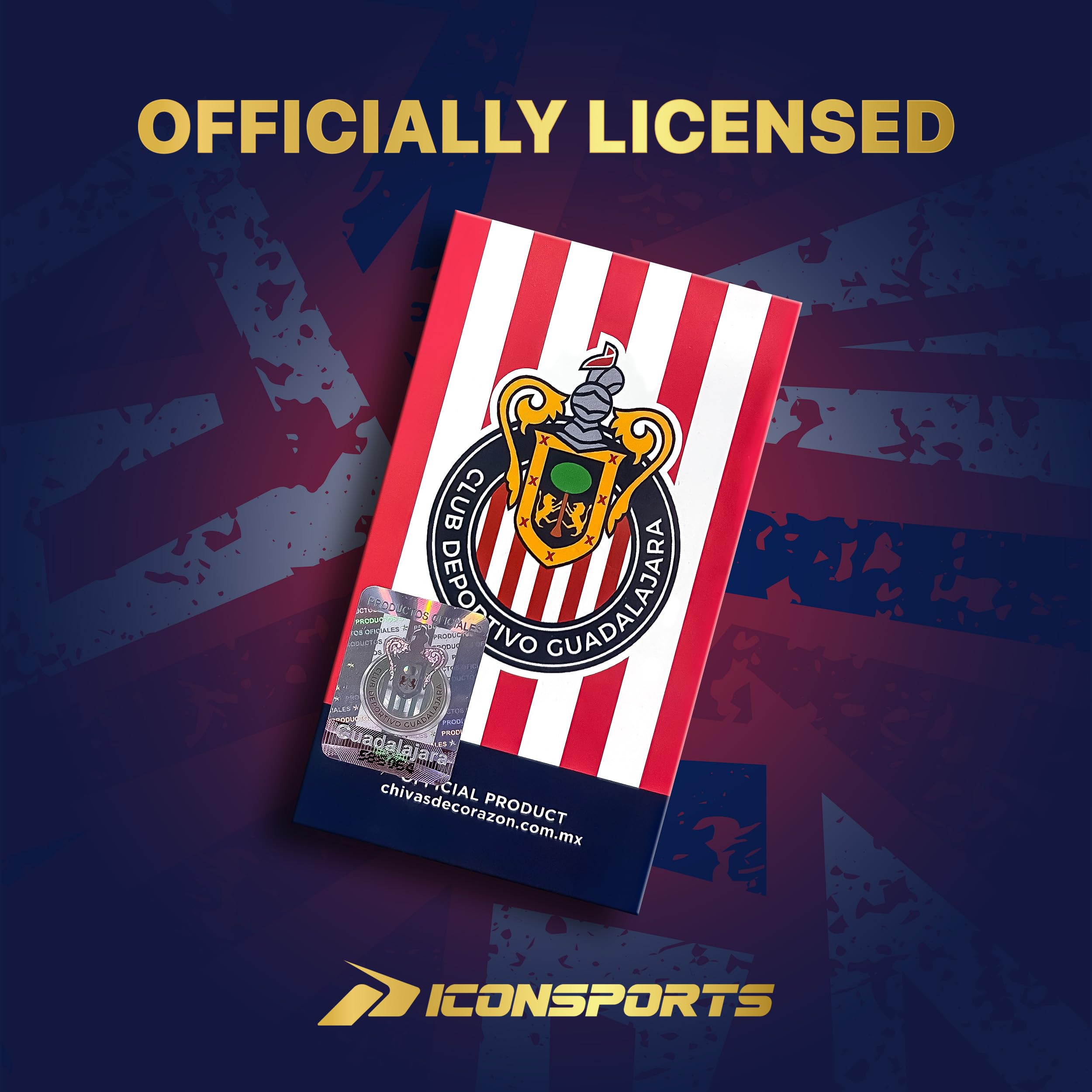 Icon Sports Officially Licensed Chivas Soccer Beanie - Unisex Adult
