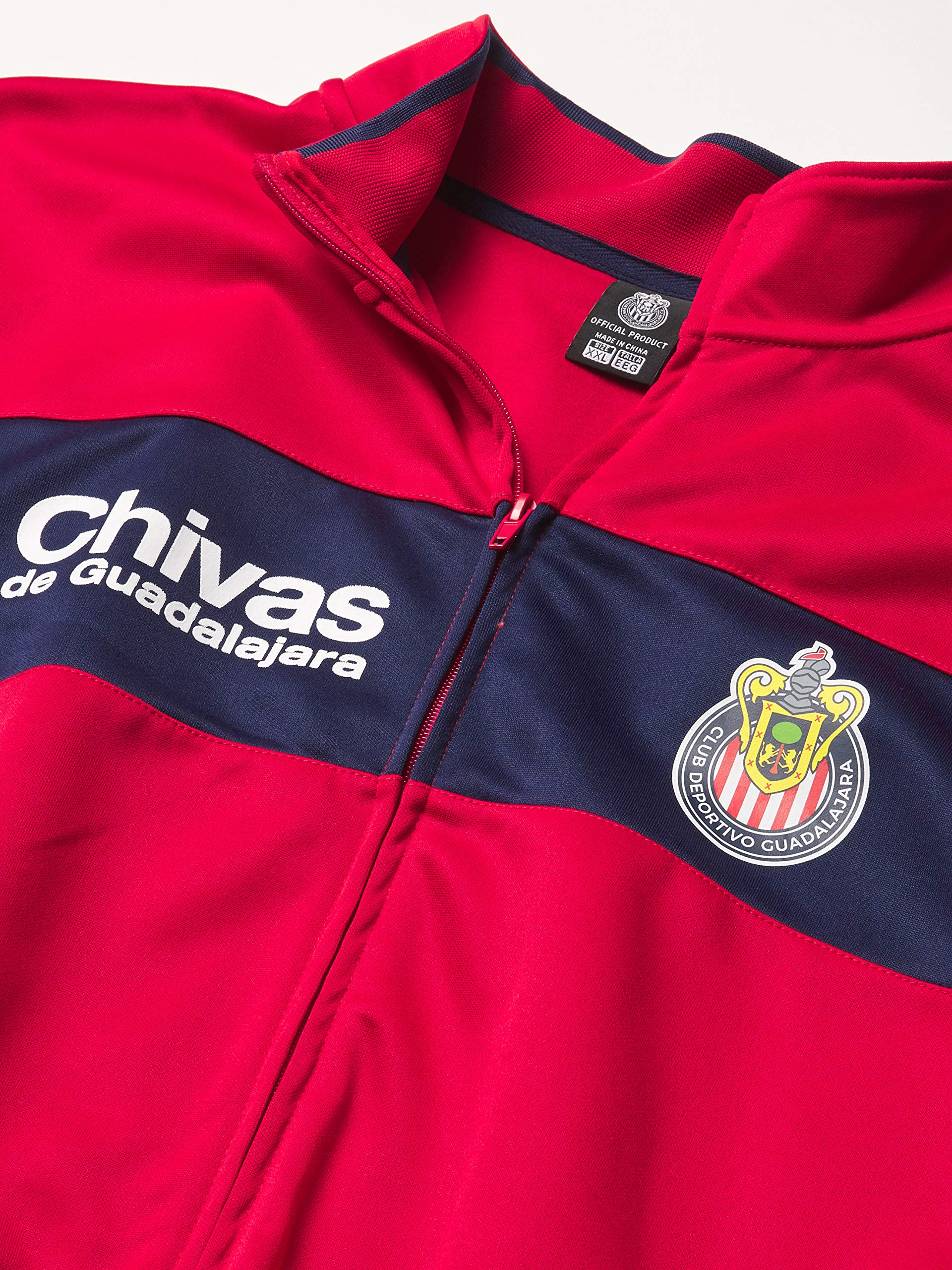 Icon Sports Officially Licensed Chivas Soccer Track Jacket - Unisex Adult