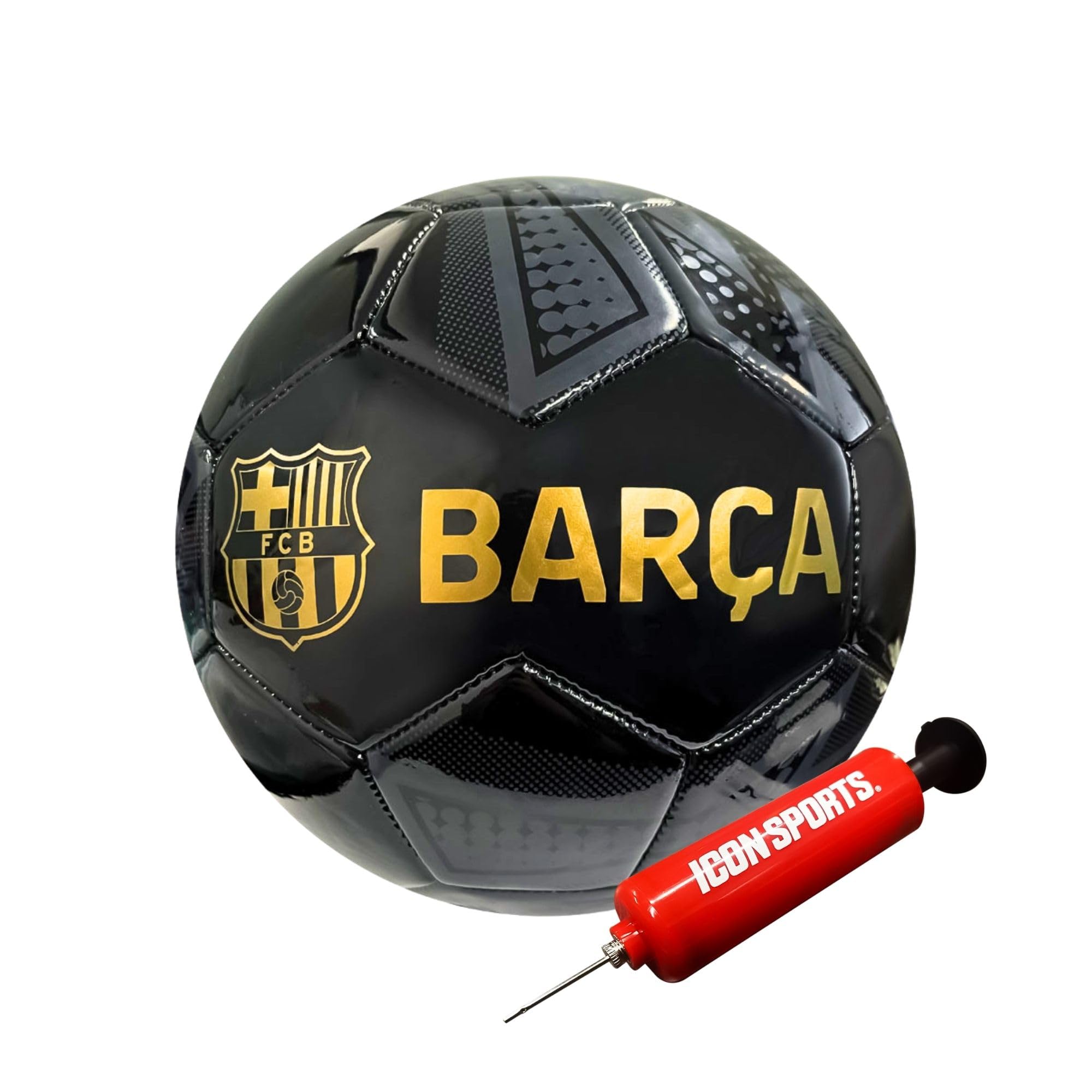 Icon Sports Officially Licensed FC Barcelona Soccer Ball