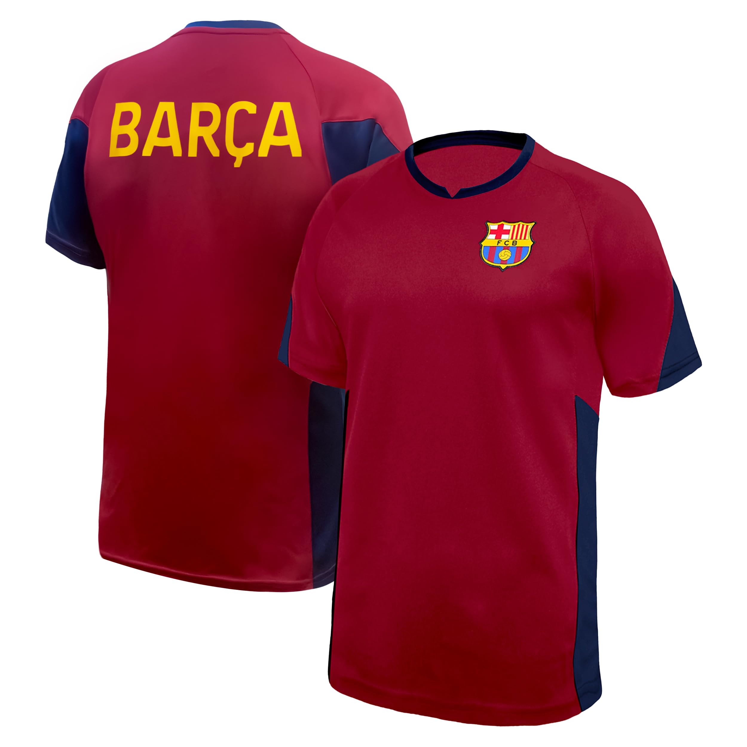 Icon Sports Officially Licensed FC Barcelona Game Day Shirt - Unisex Adult