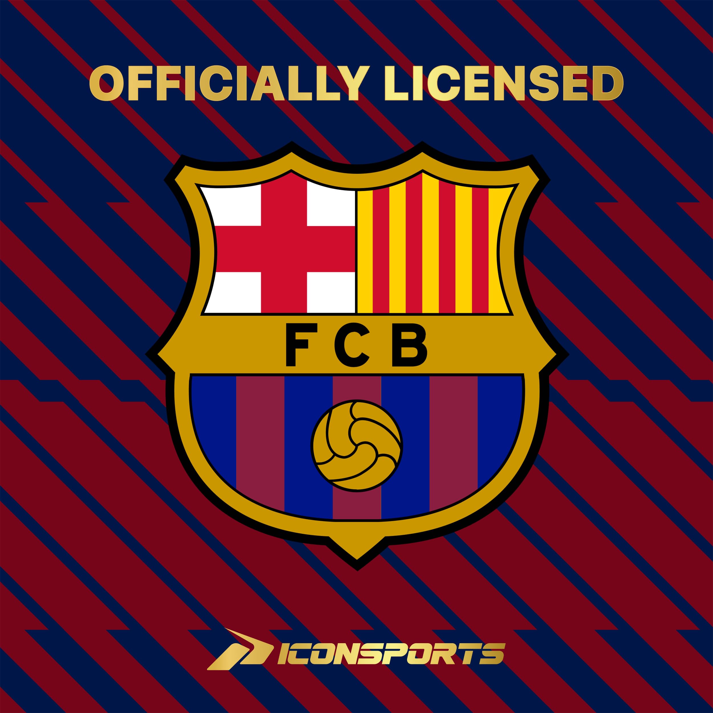 Icon Sports Officially Licensed FC Barcelona Game Day Shirt - Unisex Adult