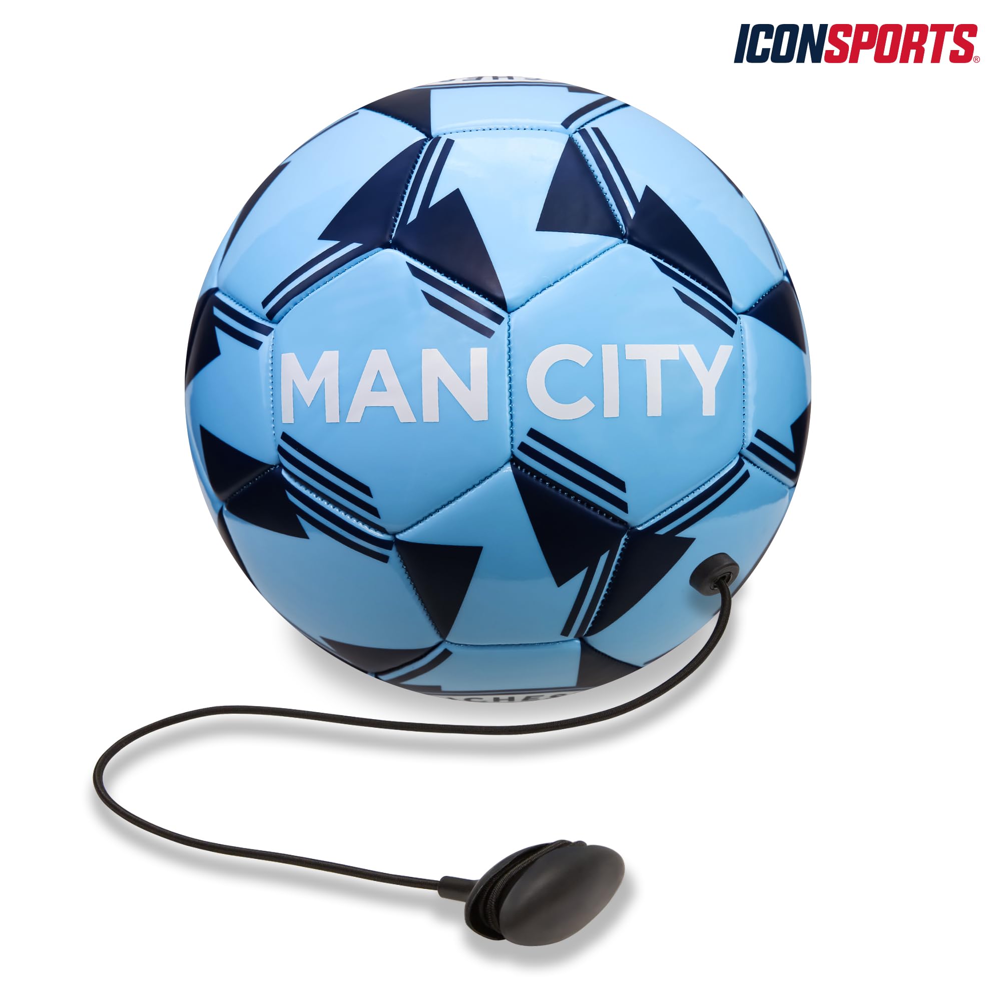 Icon Sports Officially Licensed Manchester City Size 5 Soccer Ball